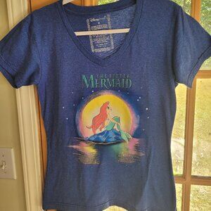 Disney Store V-neck Tee My Little Mermaid
